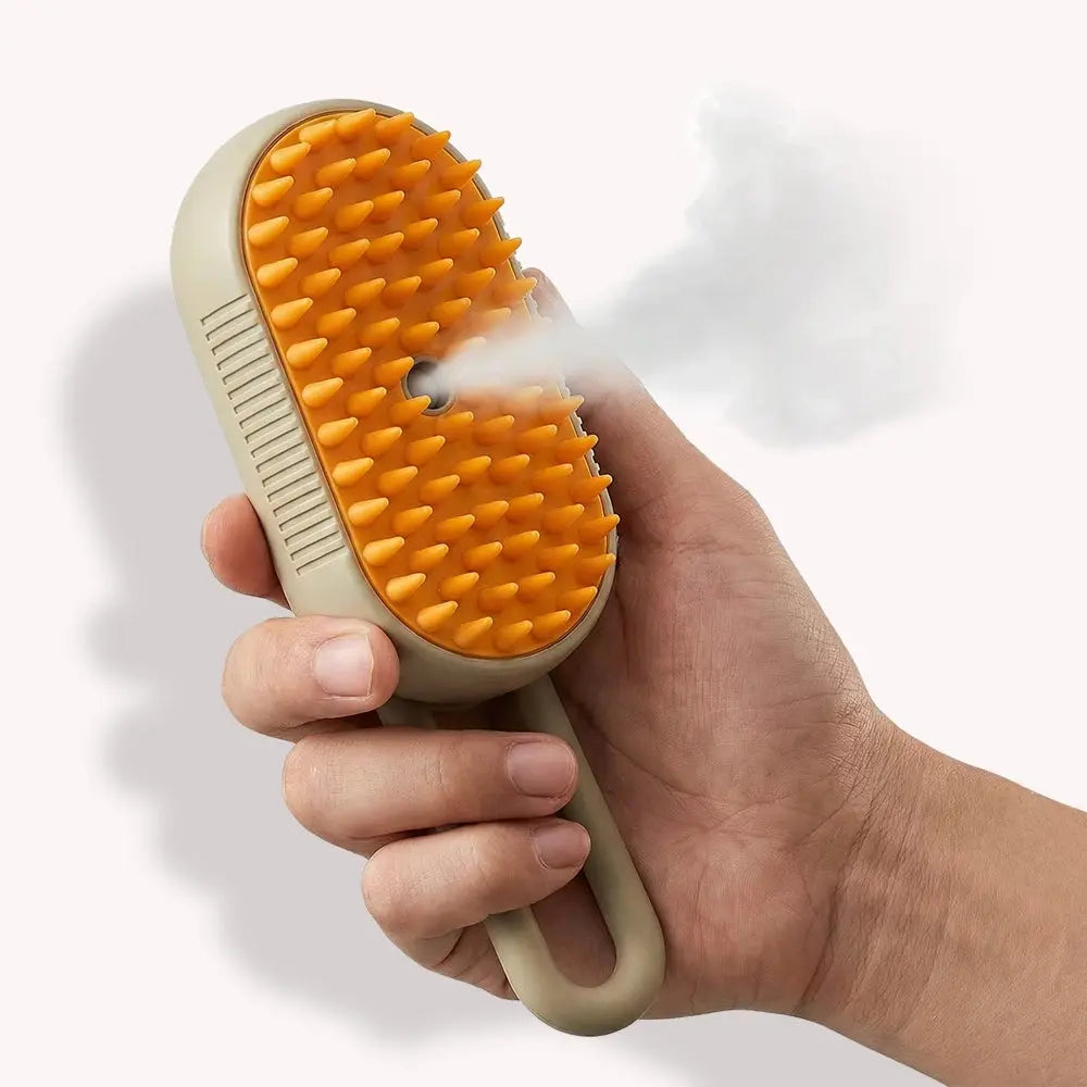 Brosse de toilettage à vapeur - Chat et Chien